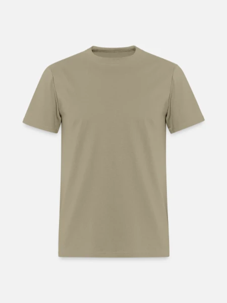 Men's T-Shirt - khaki - Front