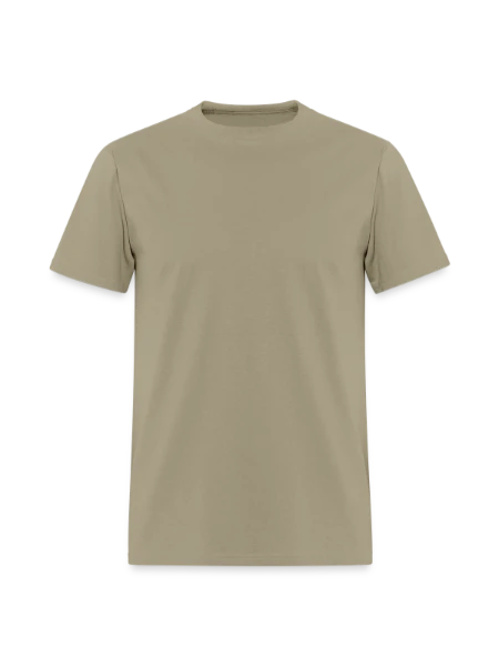 Men's T-Shirt - khaki - Front