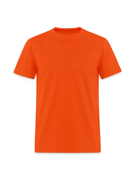 Men's T-Shirt - orange - Front