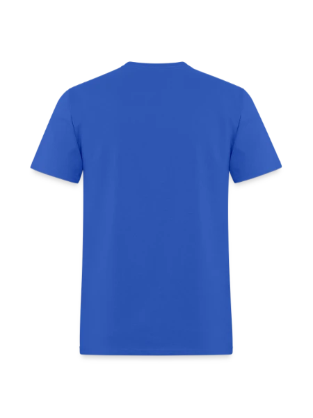 Men's T-Shirt - royal blue - Back