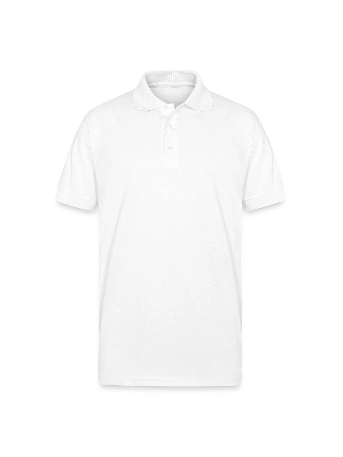Gildan Unisex 50/50 Jersey Polo - white - Front