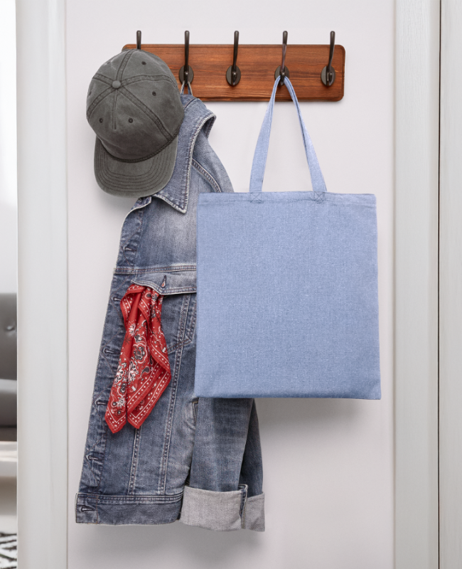 Recycled Tote Bag Front - center