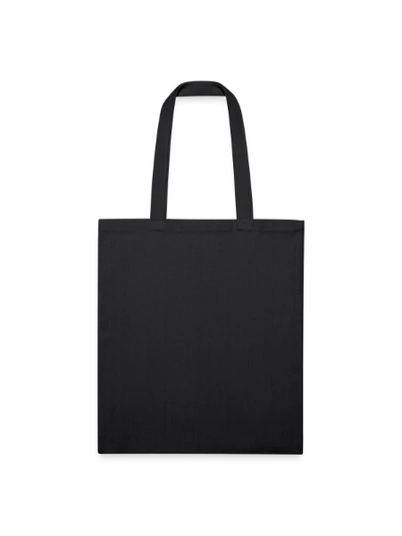 Recycled Tote Bag - black - Front