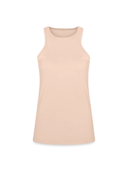American Apparel Women’s Racerneck Tank - natural - Front