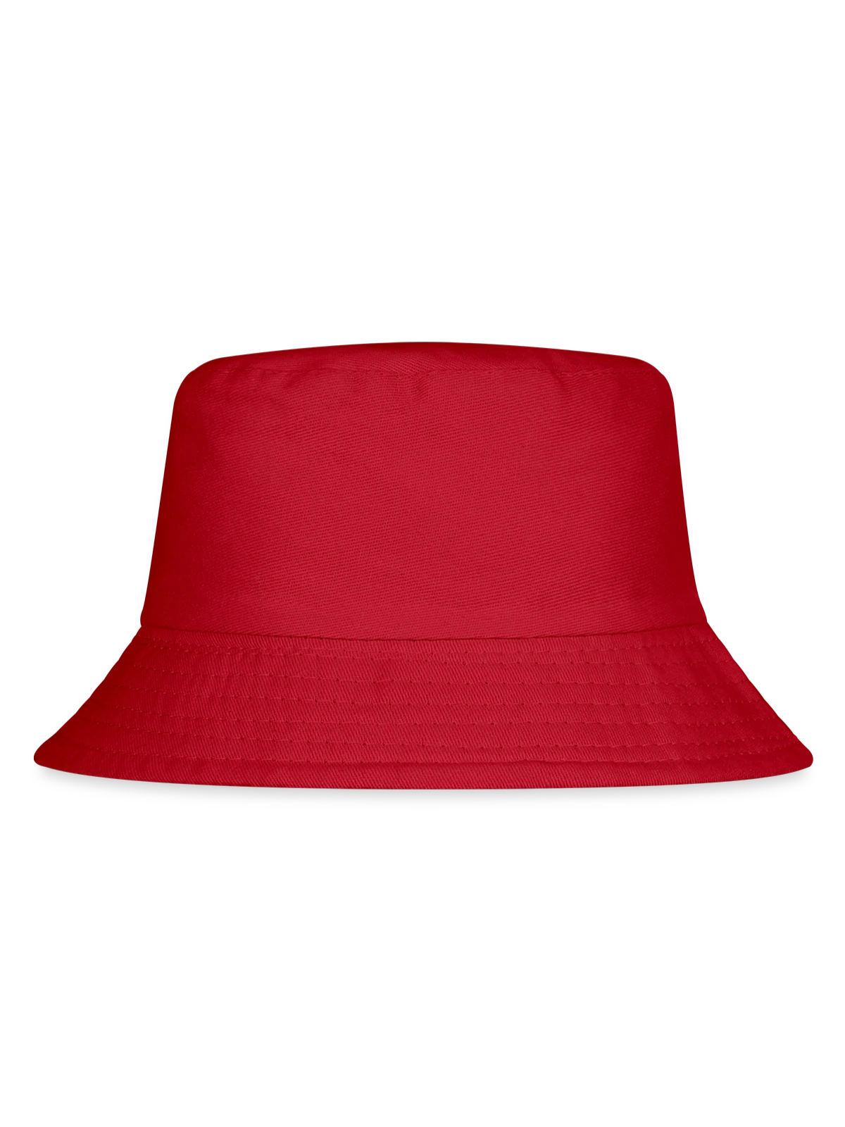 Kid's Bucket Hat - red - Front
