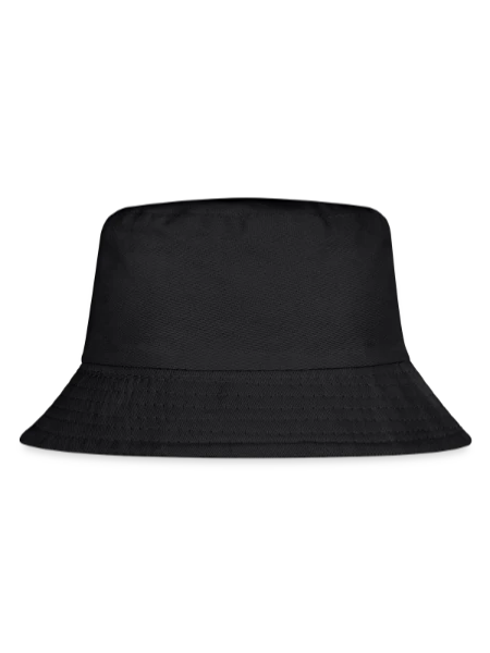 Kid's Bucket Hat - black - Front