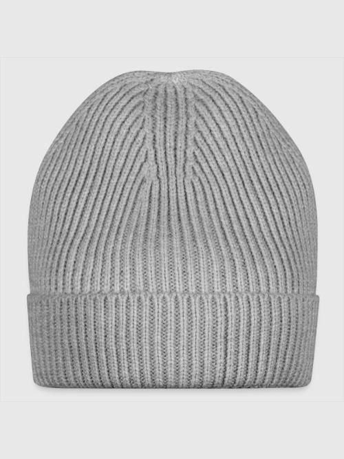 Fine Rib Knit Beanie