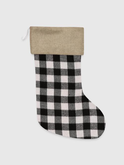 Plaid Christmas Stocking