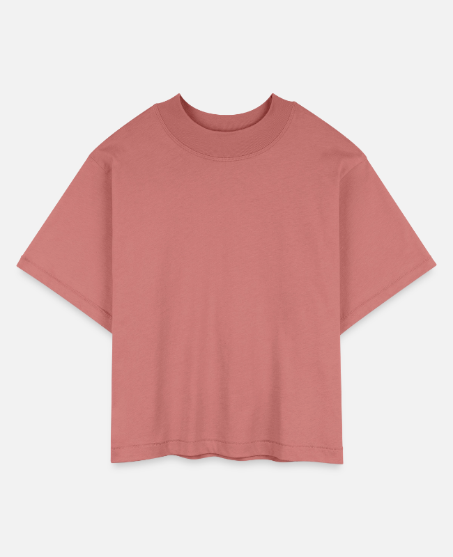 Women's Boxy Tee Front - center