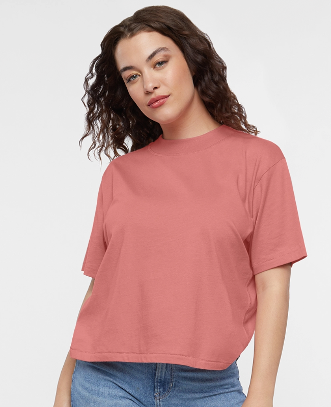 Women's Boxy Tee Front - center