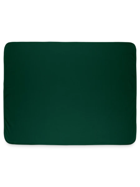Fleece Blanket - forest green - Front