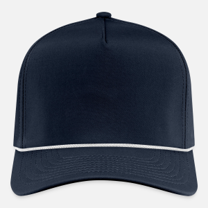 Rope Cap-navy/white