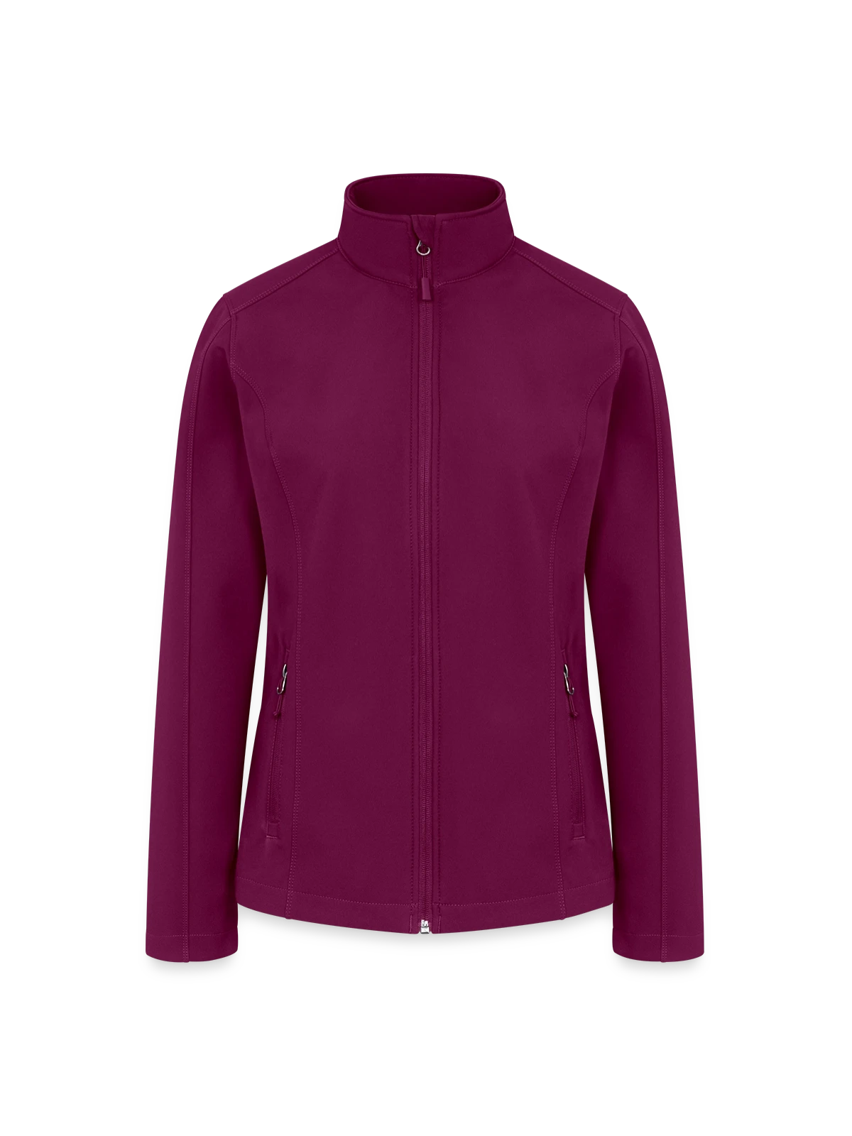 Women’s Soft Shell Jacket - raspberry - Front