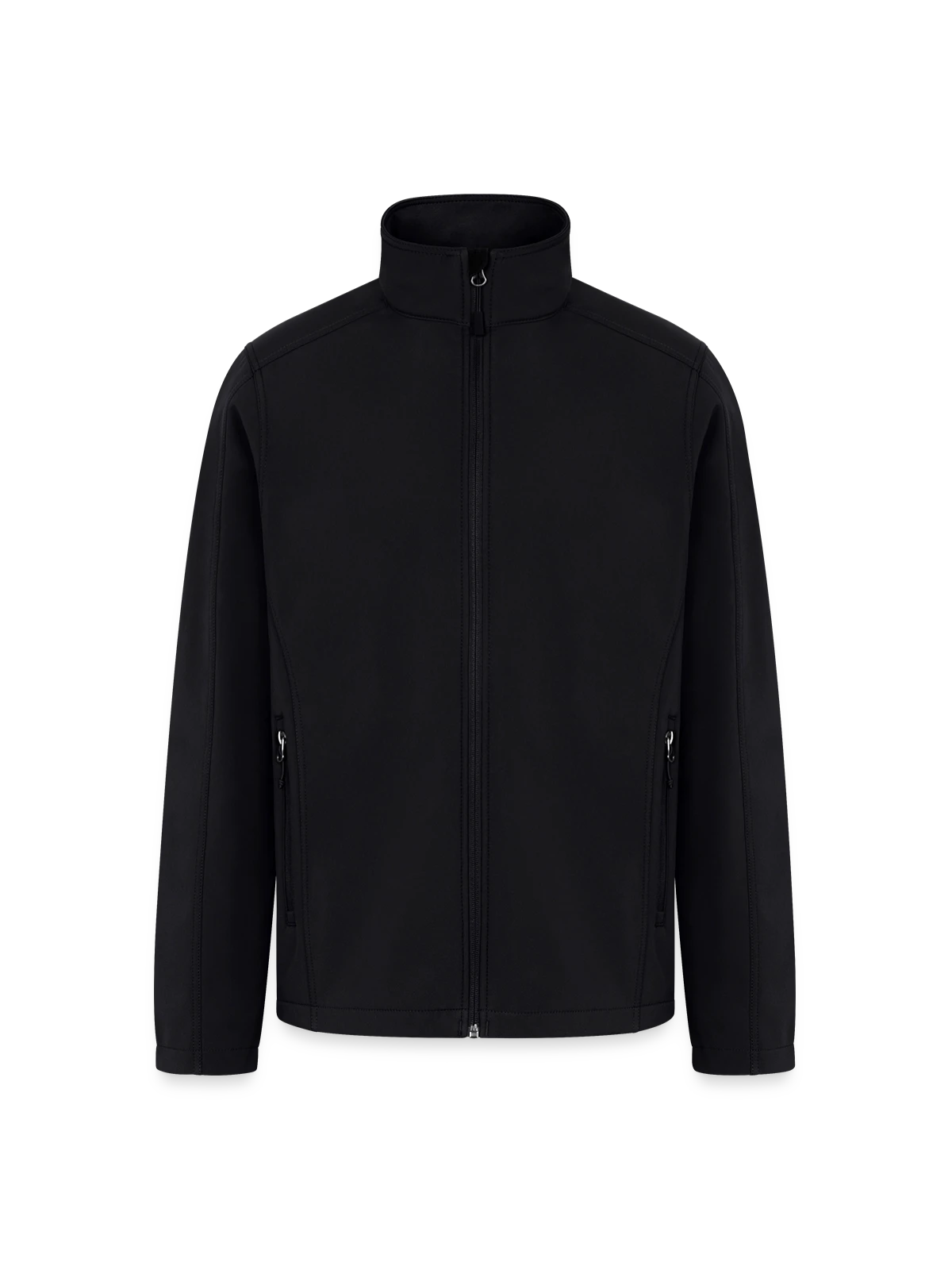 Men’s Soft Shell Jacket - black - Front