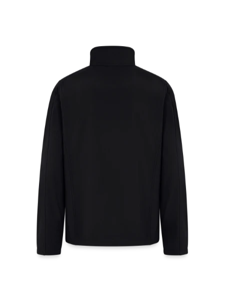 Men’s Soft Shell Jacket - black - Back