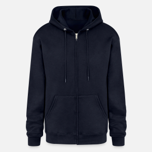 Champion Unisex Full Zip Hoodie-navy