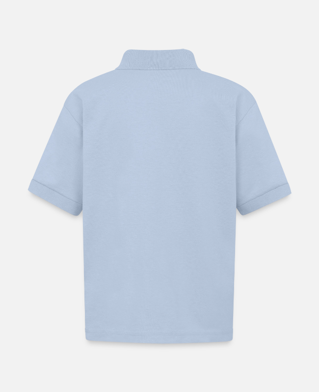 Gildan Kid's 50/50 Jersey Polo Back - center