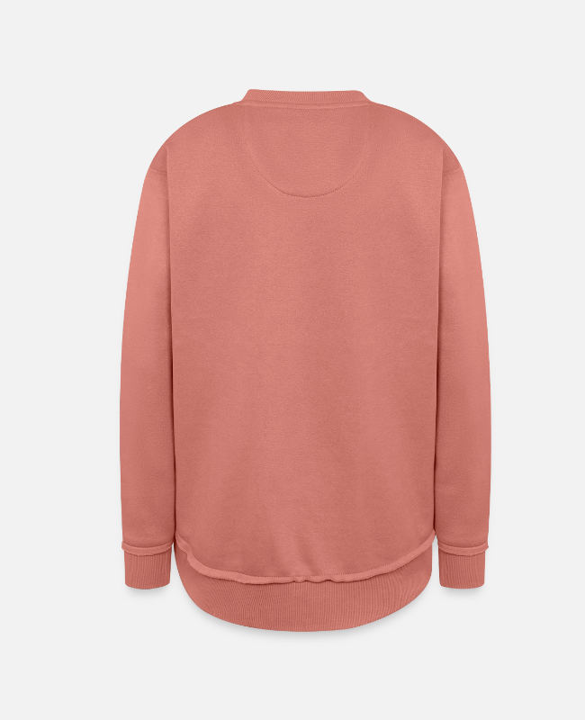 Women's Weekend Tunic Fleece Sweatshirt Back - center