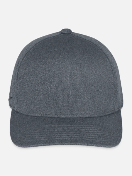 Flexfit  Melange Baseball Cap - dark heather gray - Front