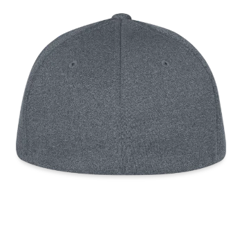Flexfit  Melange Baseball Cap - dark heather gray - Back