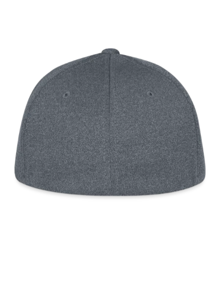 Flexfit  Melange Baseball Cap - dark heather gray - Back