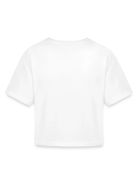 Champion Women’s Cropped T-Shirt - white - Back