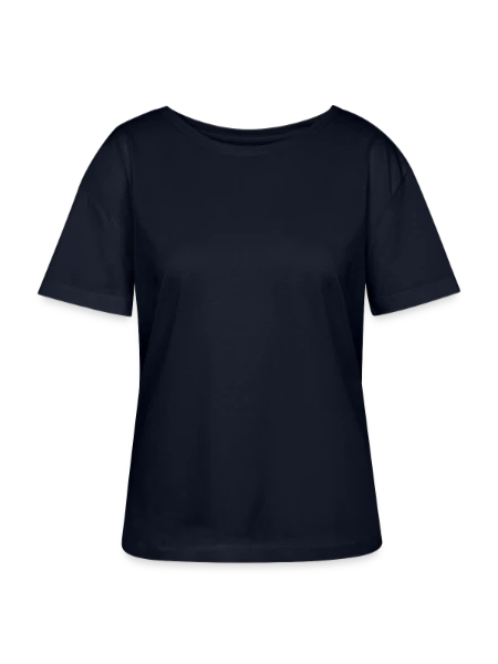 Stanley/Stella Serena Women’s Relaxed Organic T-Shirt - french navy - Front