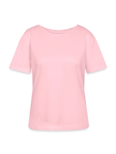Stanley/Stella Serena Women’s Relaxed Organic T-Shirt - pale pink - Front