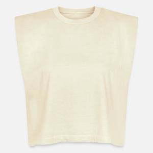 Washed Women´s Muscle Tank Top-faded cream