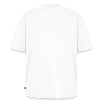 Unisex Premium Oversized Organic T-Shirt - white - Back