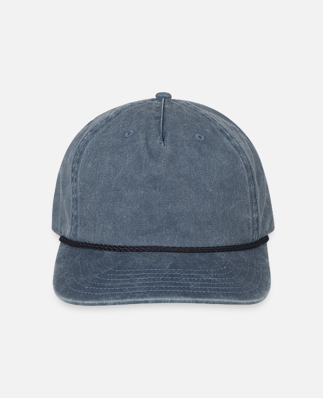 Vintage Washed Rope Cap Front - center