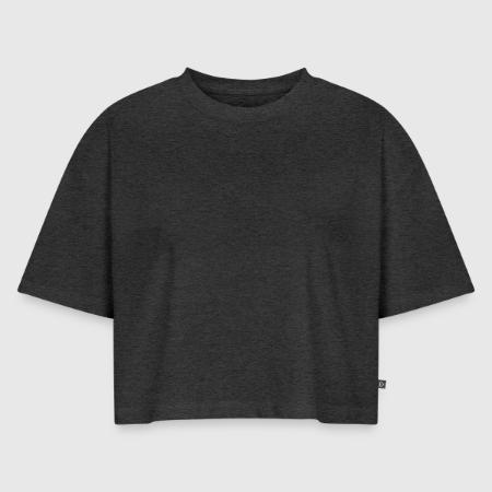 Women's Oversized Organic Cropped T-Shirt - Front