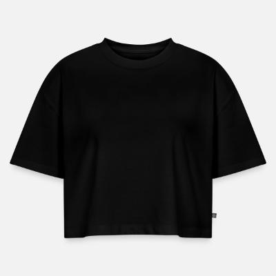 Women's Oversized Organic Cropped T-Shirt
