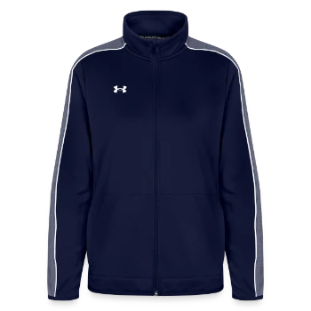 Under Armour Women's Command Full Zip 2.0 - navy/white - Front