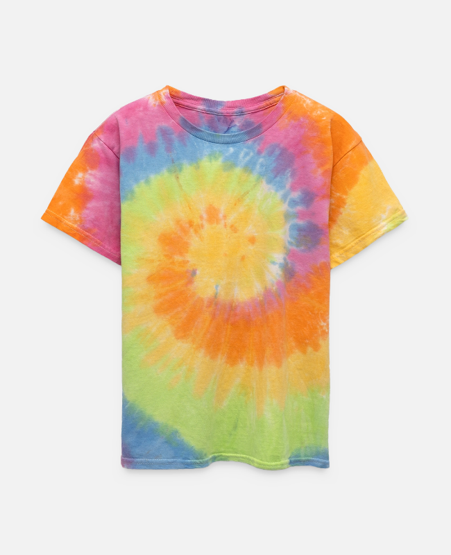 Kid's Tie Dye T-Shirt Front - center