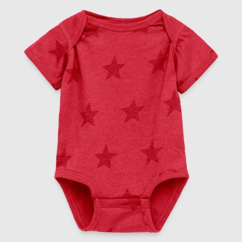 Baby 5 Star Print One Piece