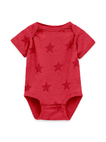 Baby 5 Star Print One Piece