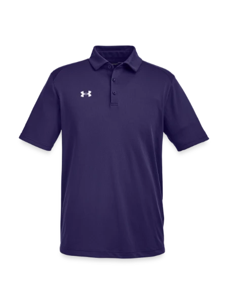 Under Armour Men's Tech Polo - purple/white - Front