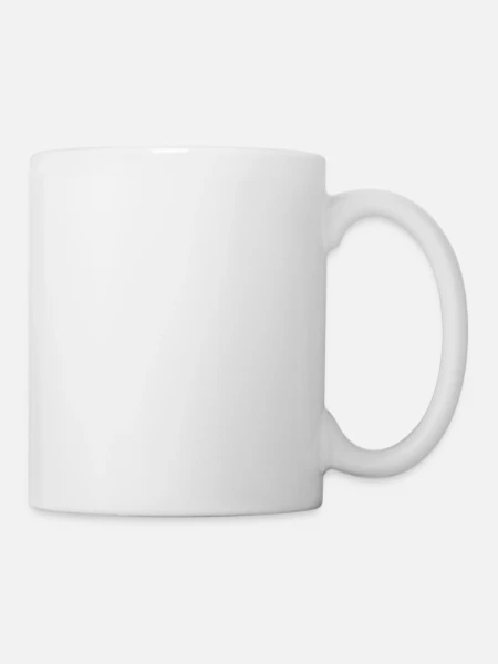 Coffee/Tea Mug - white - Right