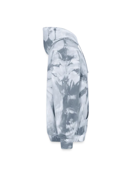 Adult Tie Dye Hoodie - spider silver - Right