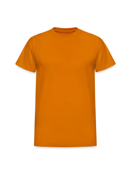 Gildan Ultra Cotton Heavy T-Shirt - safety orange - Front
