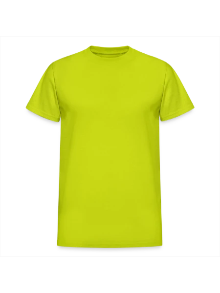 Gildan Ultra Cotton Heavy T-Shirt - safety green - Front