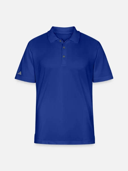 Adidas Performance Polo - royal blue - Front