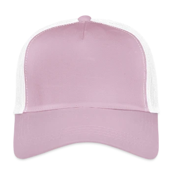 Eco Trucker Cap - lilac/white  - Front