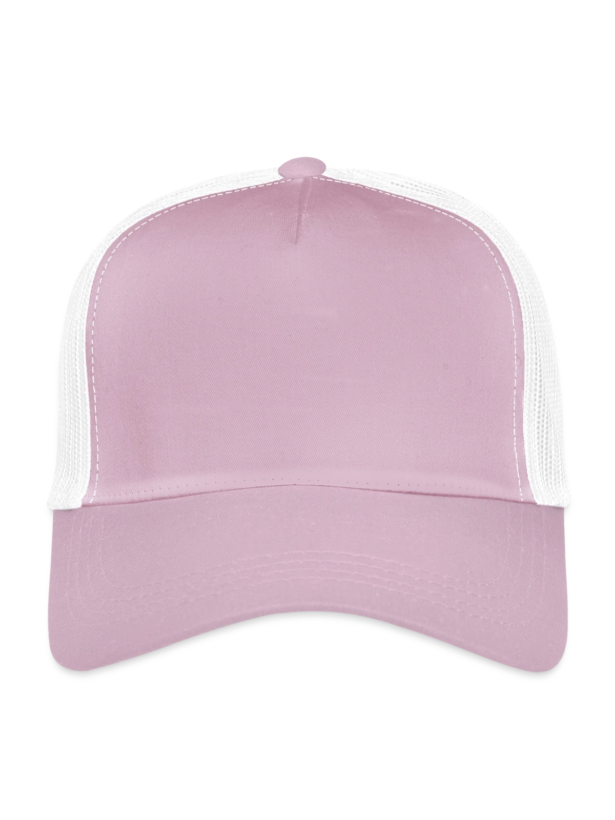 Eco Trucker Cap - lilac/white  - Front
