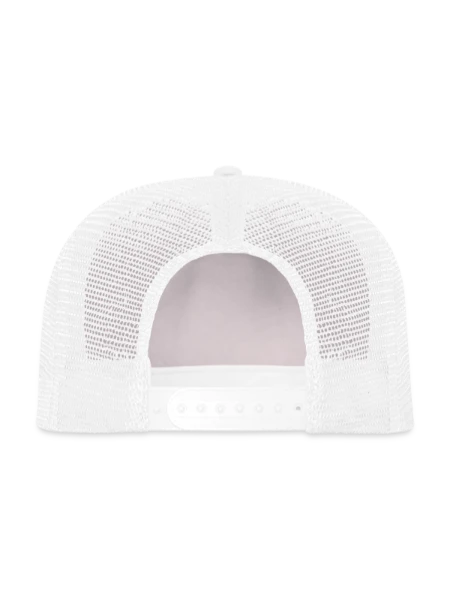 Eco Trucker Cap - lilac/white  - Back