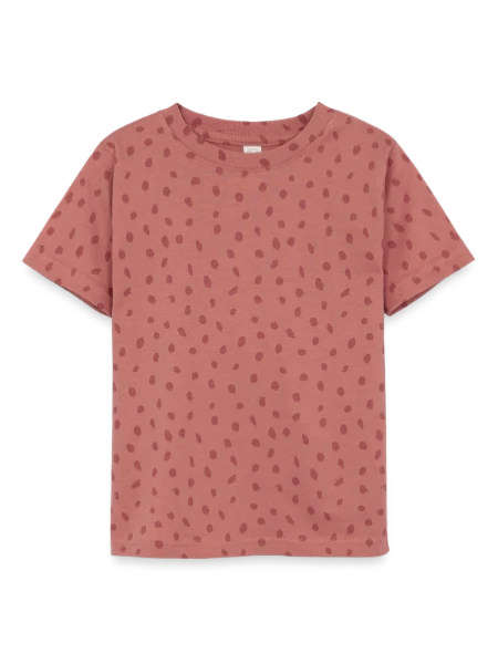 Toddler Fine Jersey T-Shirt - mauvelous Spot - Front