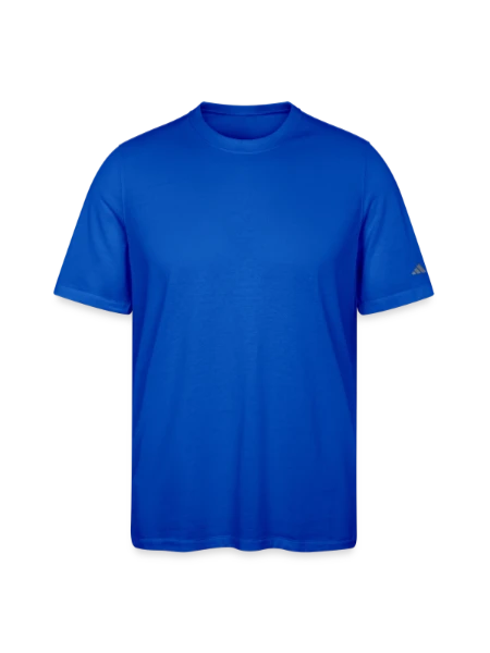 Adidas Men's Blended T-shirt - royal blue - Front
