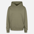 Oversized Hooded Sweatshirt Front - Slide 2