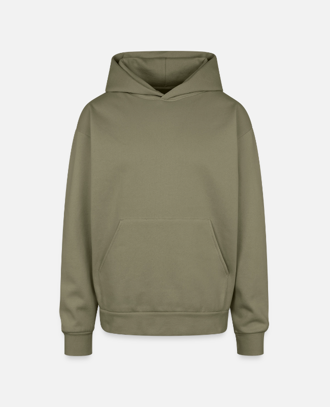 Oversized Hooded Sweatshirt Front - center